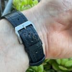 IWC Da Vinci Automatic Black Alligator leather watch band (5)