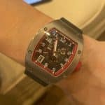 Richard Mille orange elastic strap