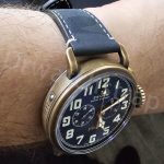 Zenith watch replacement leather strap 20mm
