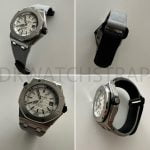 Audemars Piguet Millenary Ladies watch pink alligator leather strap