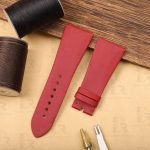 Best quality OEM premium Satin material brown leather watch straps and watch bands replacement for Glashutte Original Ladies Serenade luxury watches - Shop high-end handmade satin strap and watch band at a low price