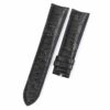 Custommade black replacment alligator watch bands for Vacheron Constantin strap