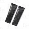 Buy Curved end custom black alligator leather watch strap for Corum Bubble Casino watch bands for sale (1)