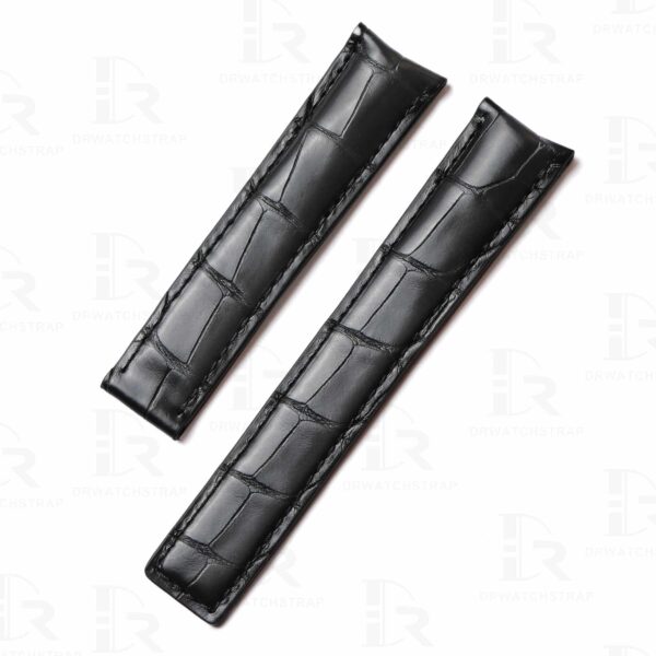 Genuine alligator leather watch strap replacement for Tag Heuer