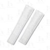 Custom handmade replacement White leather alligator watch bands for Tag Heuer Carrera Heritage straps