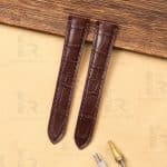 Buy custom Franck Muller Casablanca 8880 High gloss Brown leather watch strap 22mm handmade for sale (2)