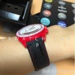 Custom Texitle watch band for Omega Speedmaster