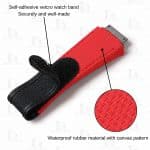 Buy Custom Franck Muller Vanguard v41 Orange Canvas Pattern Rubber velcro watchbands for FM straps (1)