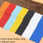 Buy Custom Richard Mille watch strap Blue Rubber Elastic watchbands RM 035 030 055 011 067 (2)