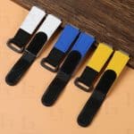 NEW 2023 Buy Custom Richard Mille Red rubber velcro Replacement strap Richard Mille band RM orange watchstraps aftermarket (1)