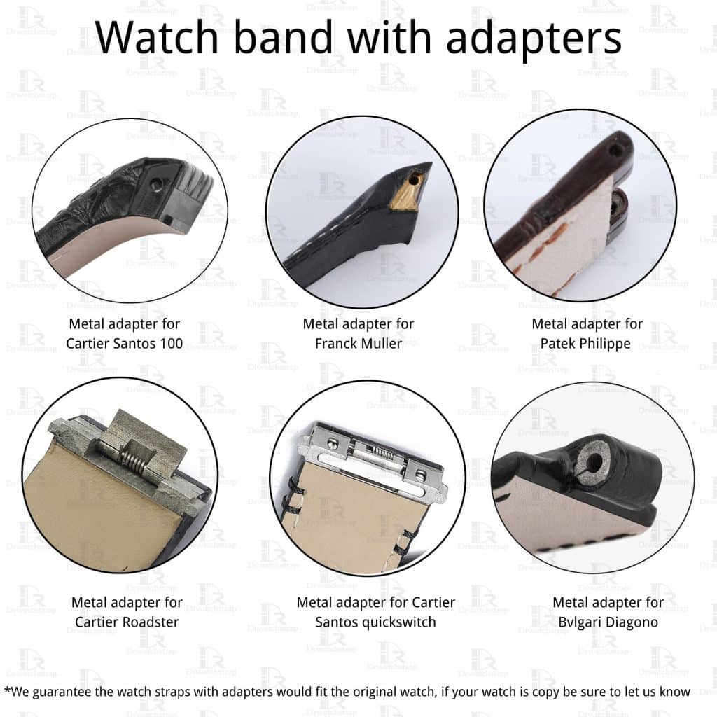 What is watch strap band adapter lug connector (2)