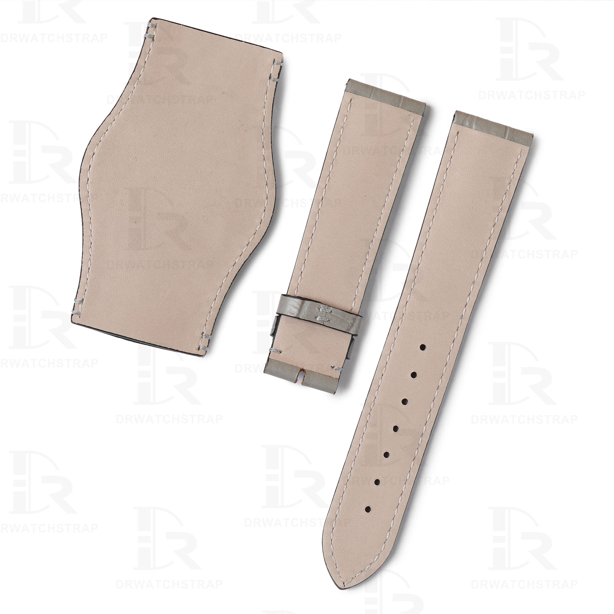 Custom leather watch strap 20mm Rolex Bund band for Rolex, Omega, Tudor, Oris, Daytona, Hamilton
