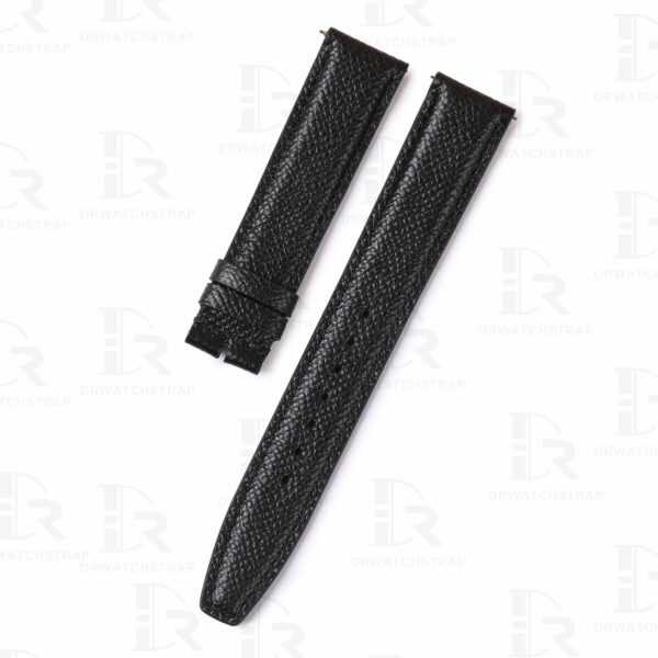 Custom handmade black Epsom leather watch band and strap replacement for IWC Big Pilot Top Gun 20mm 21mm 22mm
