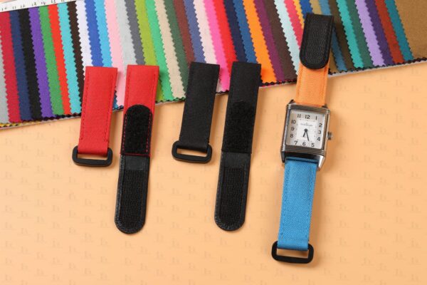 Custom velcro watch band for Rolex Daytona Submariner nylon canvas strap