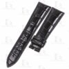 Buy custom Blancpain VILLERET 66646665 Black leather watch straps 18mm 15mm (1)