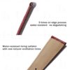 3 times oil edge and water-resistant premium calfskin linning buttom material