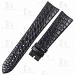 The genuine best quality OEM handmade Grade A level American Alligator Crocodile black roubd-scale Cartier leather watch strap and watch band replacement for Cartier Ballon Bleu de luxyry watches online - Shop the OEM custom straps and watchbands from dr watchstrap at a low price