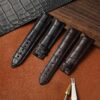 Buy custom Girard Perregaux World Time Series 49870 Brown leather Watch band 20mm 21mm 22mm (2)