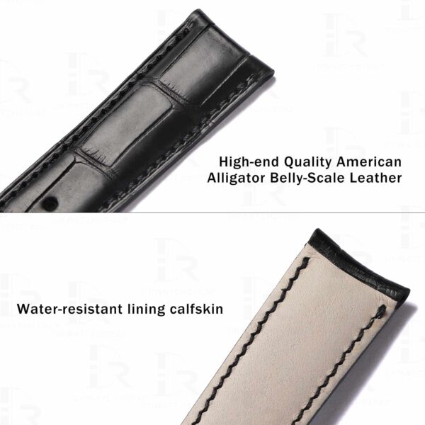Buy custom Girard Perregaux World Time Series 49870 Brown leather Watch band 20mm 21mm 22mm (3)