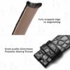 Fully wrapped edge and great sewing thread