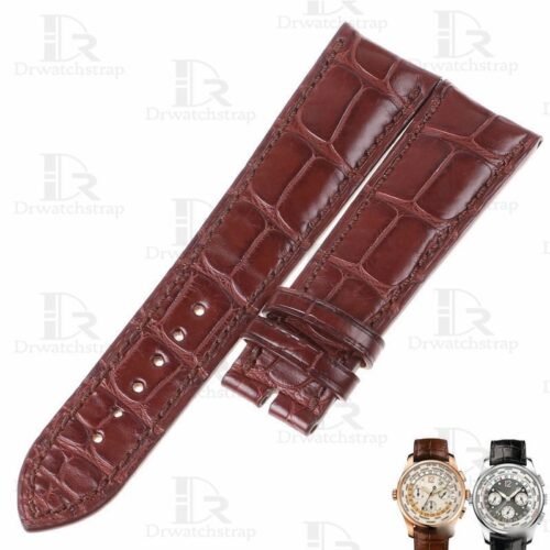 Girard Perregaux Special Series 49805 replacement brown leather watch strap (1) Buy custom Girard Perregaux Special Series 49805 brown leather watch band 20mm 21mm 22mm
