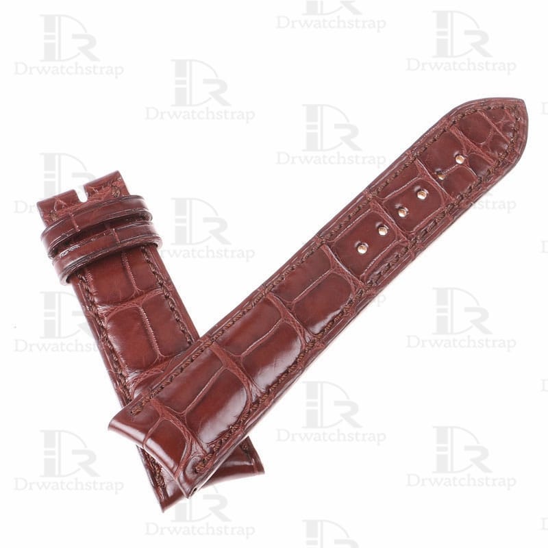 Buy replacement Girard Perregaux Special Series 49805 brown leather watchband 20mm 21mm 22mm
