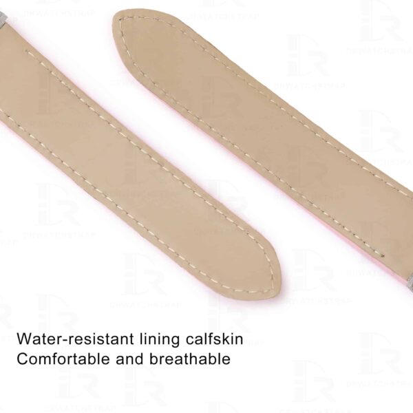Water-resistant premium calfskin leather material