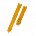 Custom replacement yellow Patent leather Bulgari Bvlgari B Zero1 watch band strap