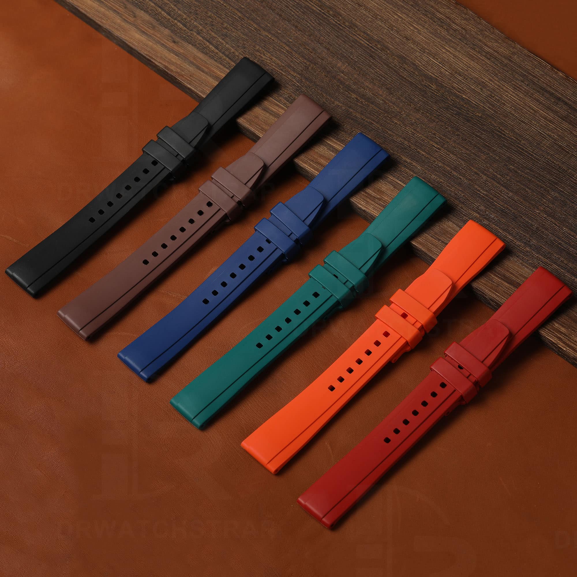 Silicone rubber watch straps made of the best quality rubber material