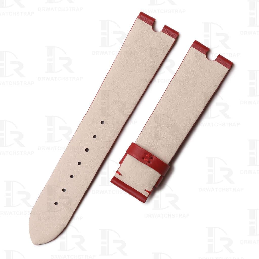 Custom replacement satin watch strap for Versace - Drwatchstrap