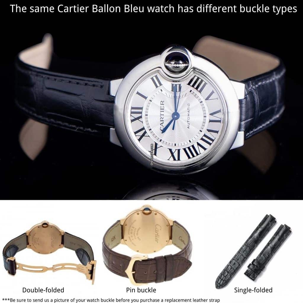 Cartier shop watch buckle