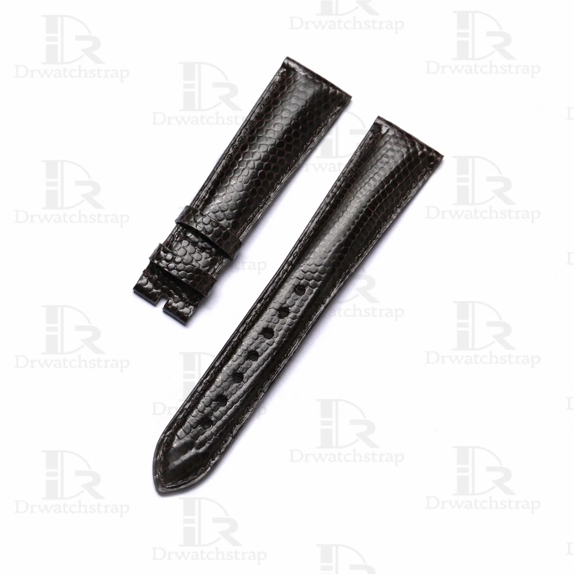 Shop the genuine best quality lizard skinleather material Black 20mm custom Rolex straps & watch bands replacement for Rolex luxury watches from DR watchstrap for sale at a low price - shop the premium Grade A leather watch strap and watch band online at a discount price