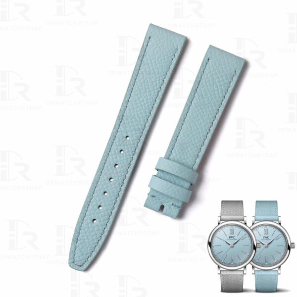 Epsom leather watch strap for IWC