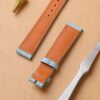 Water-resistant premium calfskin leather material of linning buttom