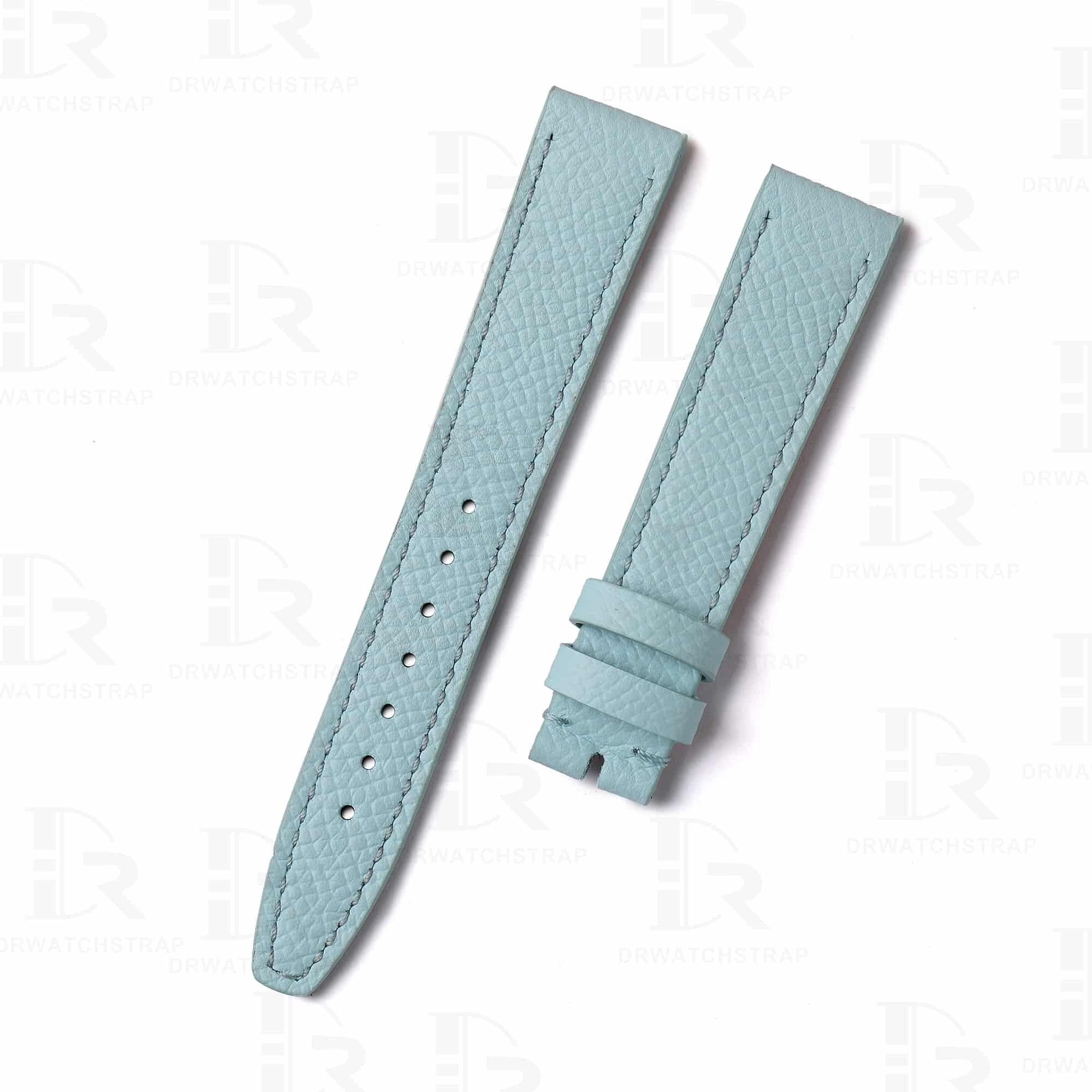 Tiffany Blue Epsom leather strap for IWC Portofino