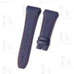 Buy Custom bvlgari b zero1 watch strap Blue calfskin patent leather watchbands