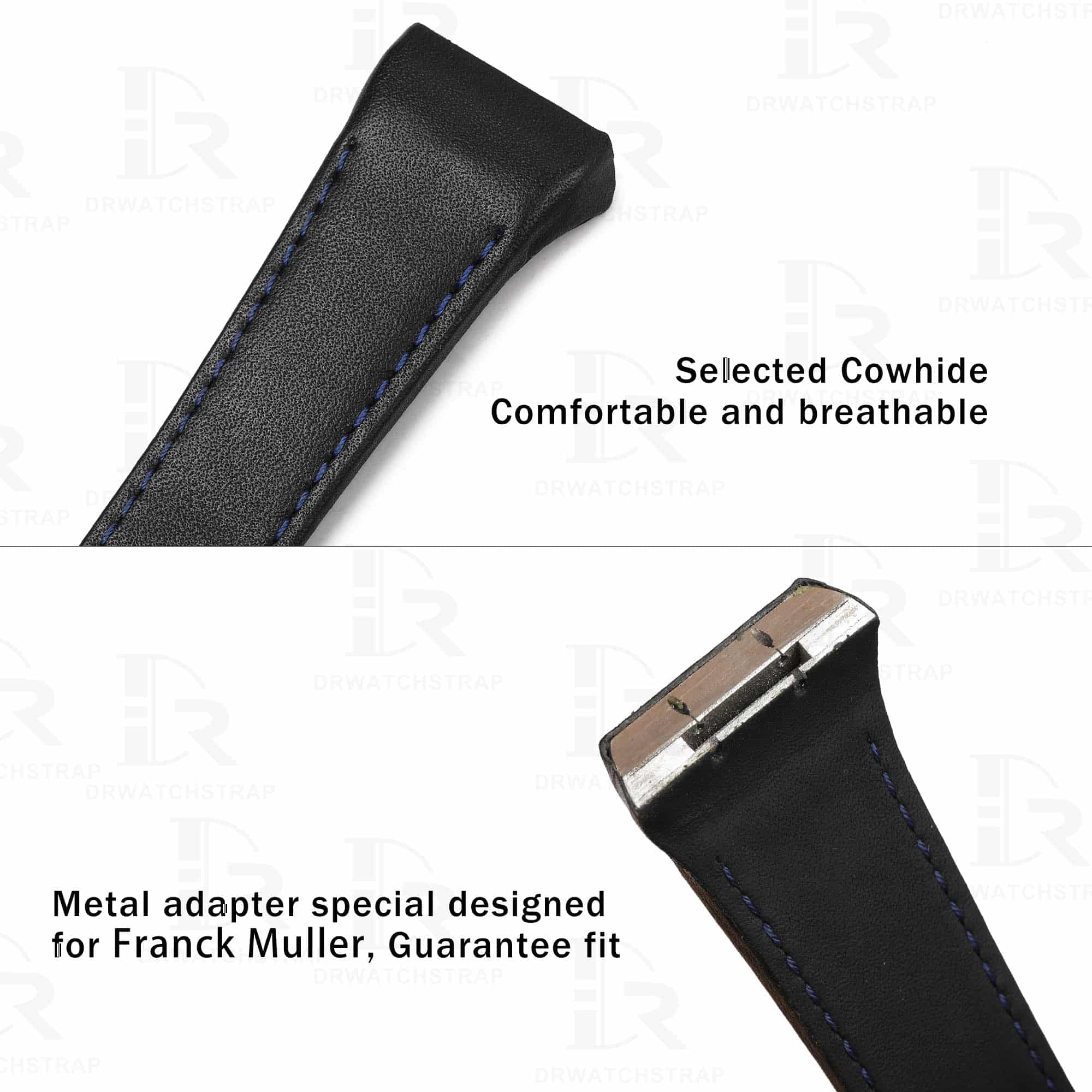 Special mental designed and premium water-resistant leather material