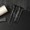 Custom replacement Black Alligator leather watch bands Breitling navitimer leather strap 20mm 22mm (1)