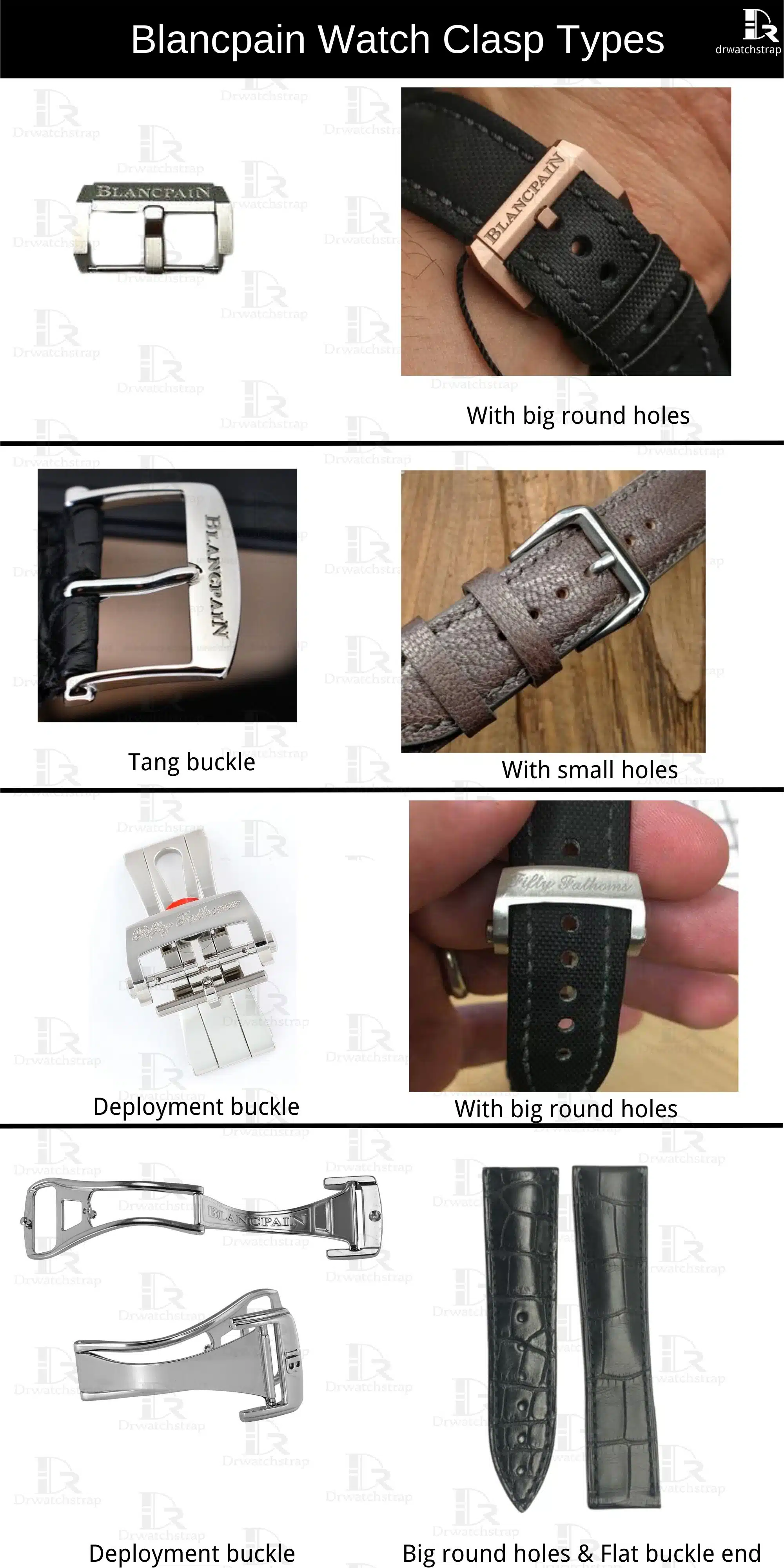 Blancpain watch Buckle types - Pin buckle vs deployment