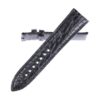 Buy Custom Blancpain fifty fathoms and Black Knight 5000 Black leather strap handmade watchbands (1)