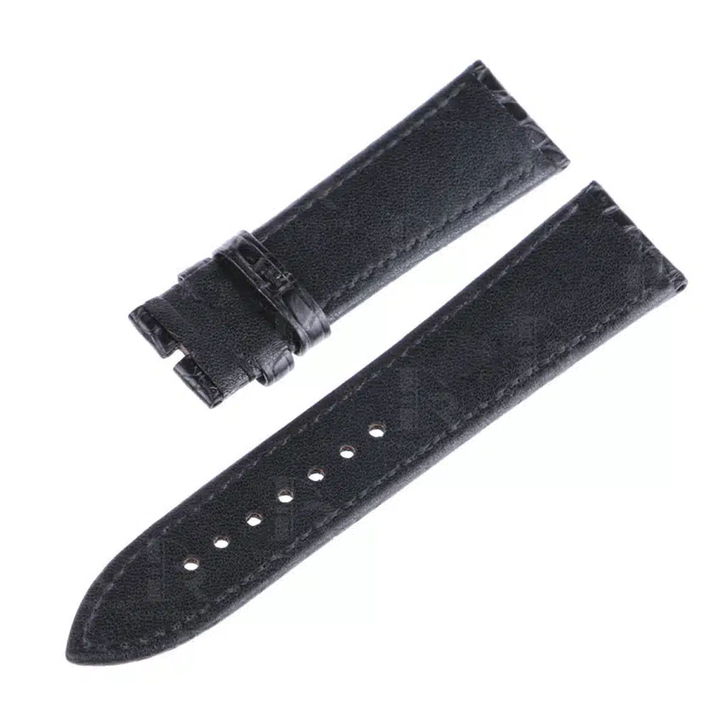 Buy Custom Blancpain fifty fathoms and Black Knight 5000 Black leather strap handmade watchbands (2)