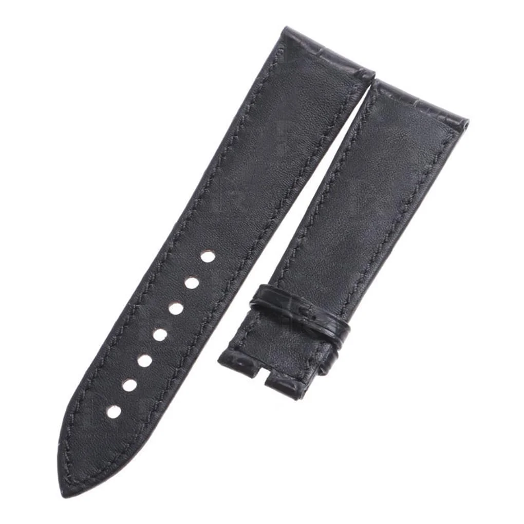 Buy custom Blancpain Creation 8841 Fifty Fathoms Black leather strap handmade straps (2)