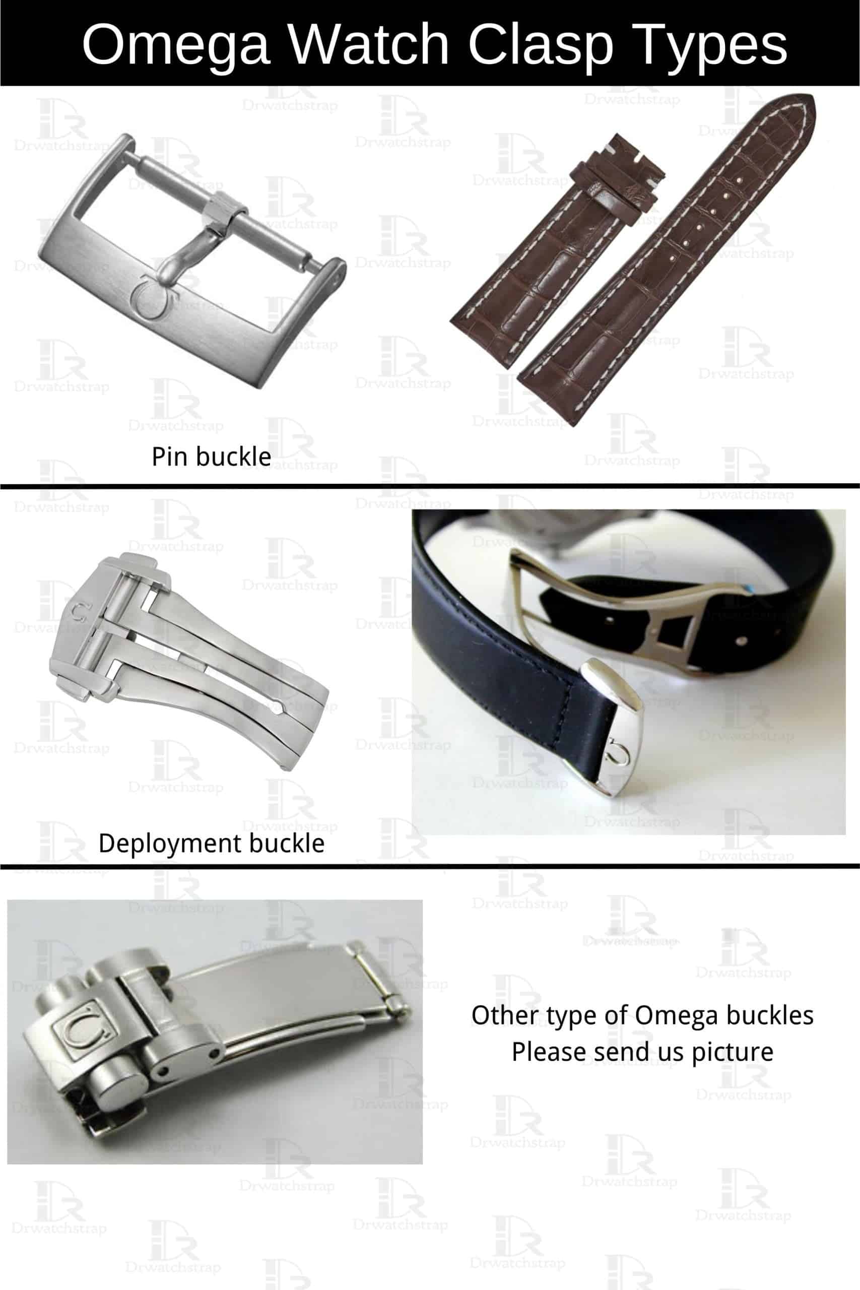 Omega pin tang buckle vs deployant clasp types
