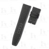 Custom black bay p01 tudor straps Black Suede leather watch band replacement 20mm