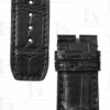 Custom handmade Black Alligator Leather watch bands for Baume Mercier strap replacement Baume Mercier Crestmark 8688 8592 (2)