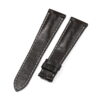 Buy Custom Patek Philippe 5230P Black calfskin leather strap 20mm Handmade watch bands