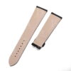 Buy Custom Patek Philippe 5230P Black Suede leather strap 20mm Handmade for band watch (2)