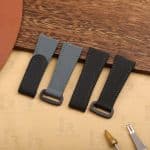 Buy Custom rubber velcro watch band and elastic Dark Blue replacement strap for Richard Mille RM 035 030 055 011 016 059 067 067-02 027 07 aftermarket for sale
