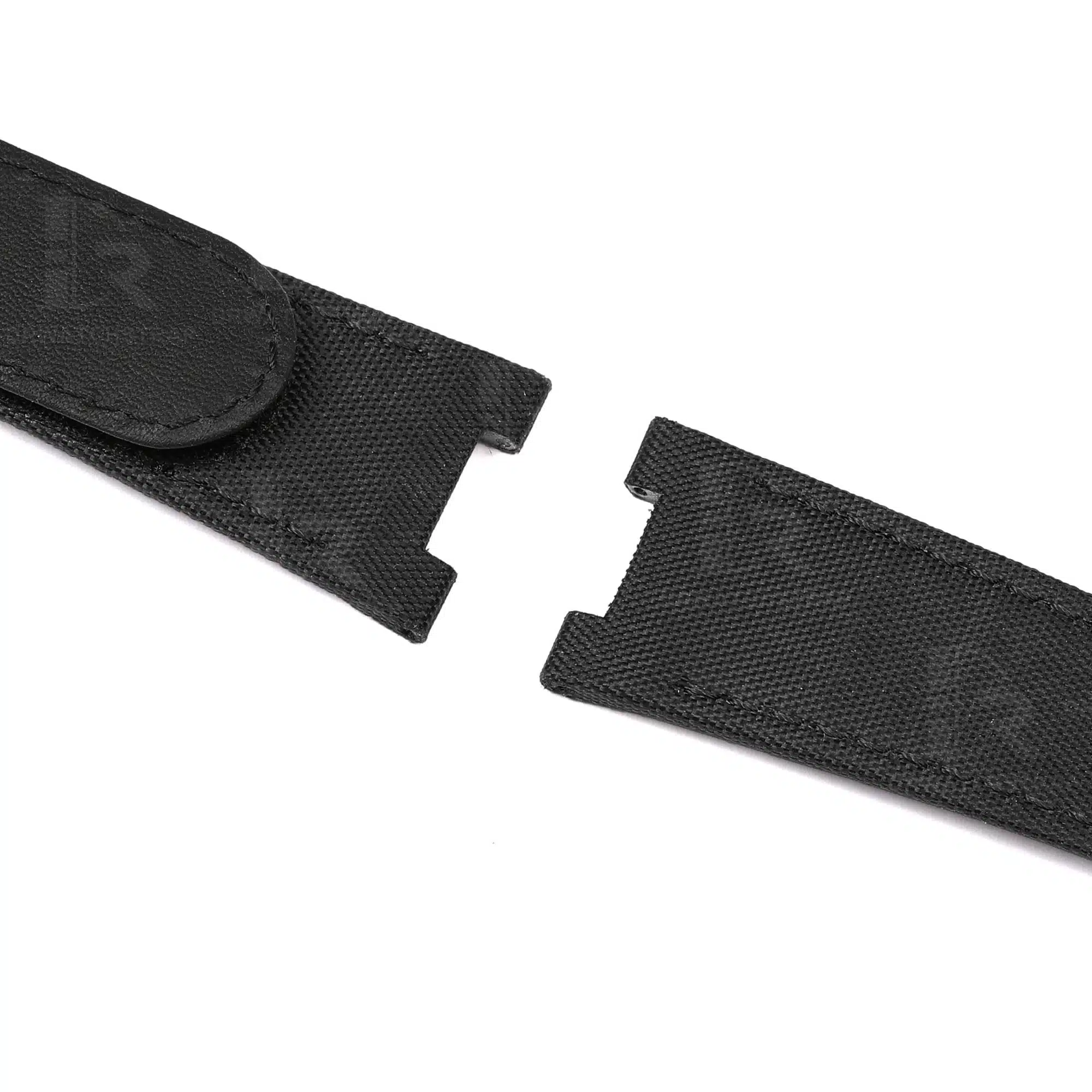 Buy Custom patek philippe nautilus 5711 Black Velcro strap Nylon for 5712 7010 Replacement for watchbands (2)