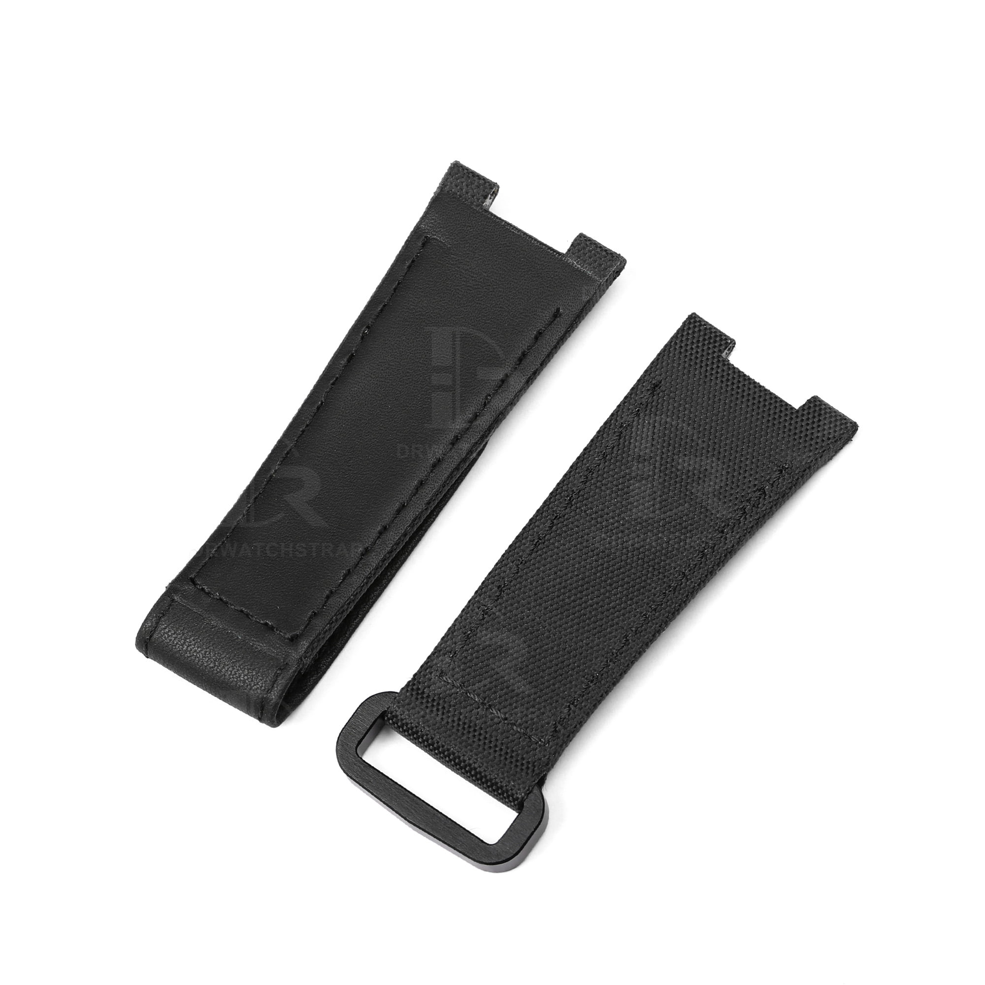 Buy Custom patek philippe nautilus 5711 Black Velcro straps Nylon for 5712 7010 Replacement for watchband (1)